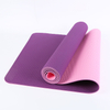 SHENGDE OEm two-color yoga mat for non-slip and thick exercise